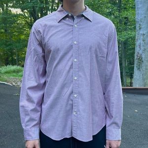 Mauve Long Sleeve Button Down